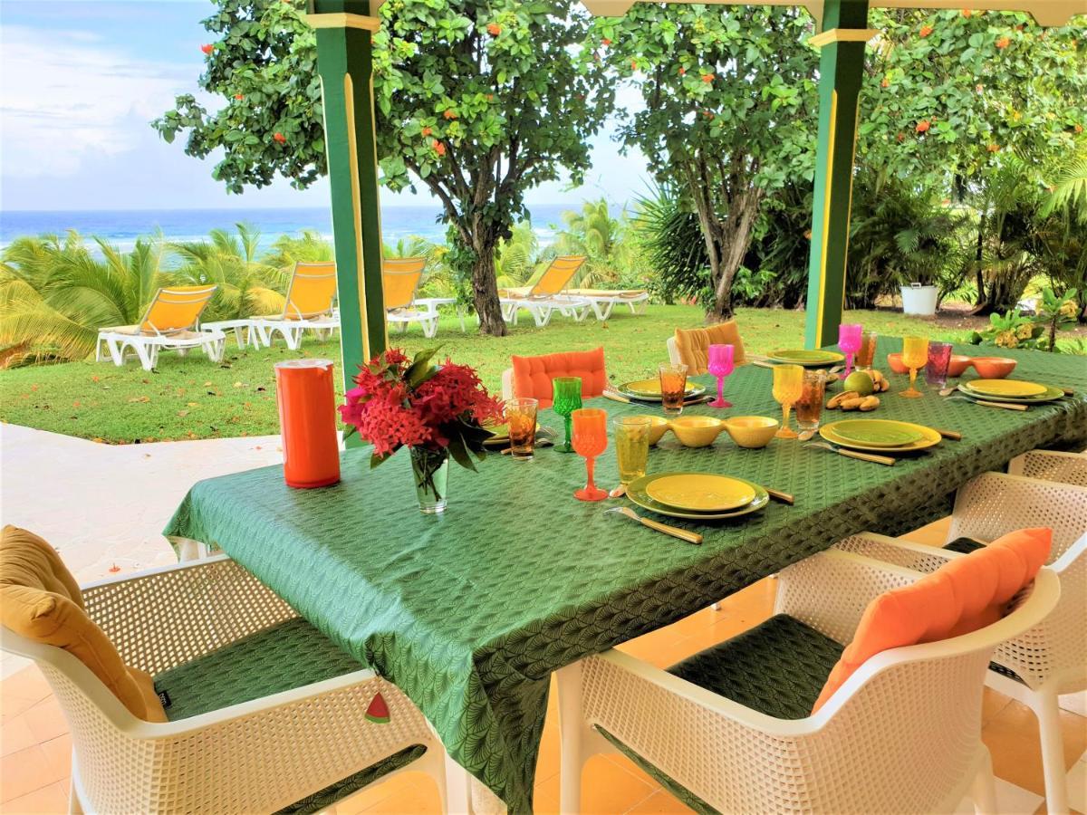 Villa Guadeloupe Saint Francois Acces Mer Piscine Iguana Bay - Villa Zagadi ภายนอก รูปภาพ