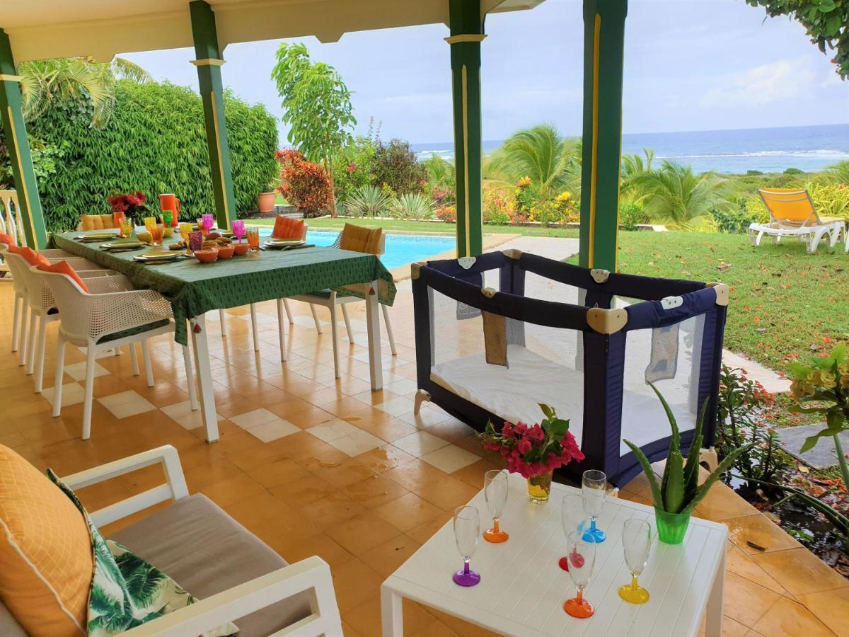 Villa Guadeloupe Saint Francois Acces Mer Piscine Iguana Bay - Villa Zagadi ภายนอก รูปภาพ