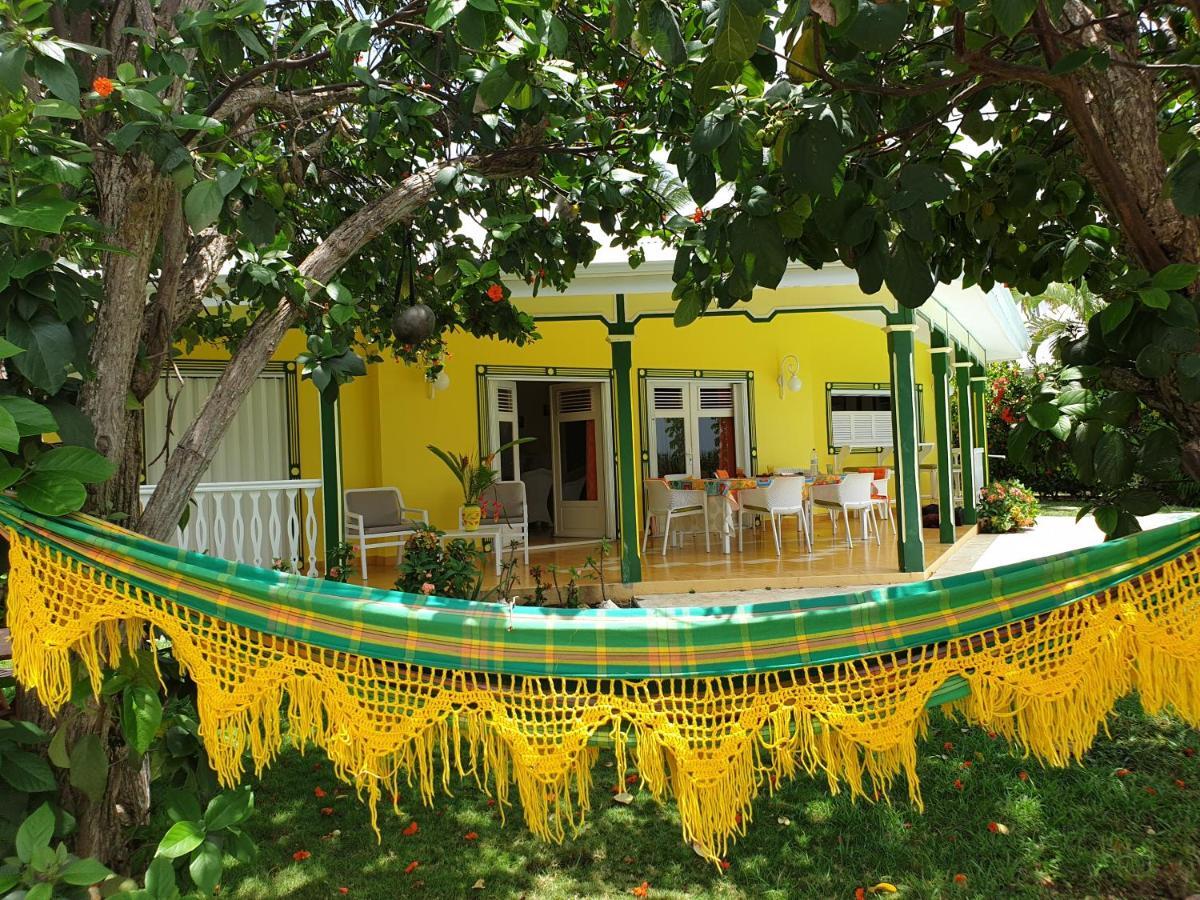 Villa Guadeloupe Saint Francois Acces Mer Piscine Iguana Bay - Villa Zagadi ภายนอก รูปภาพ